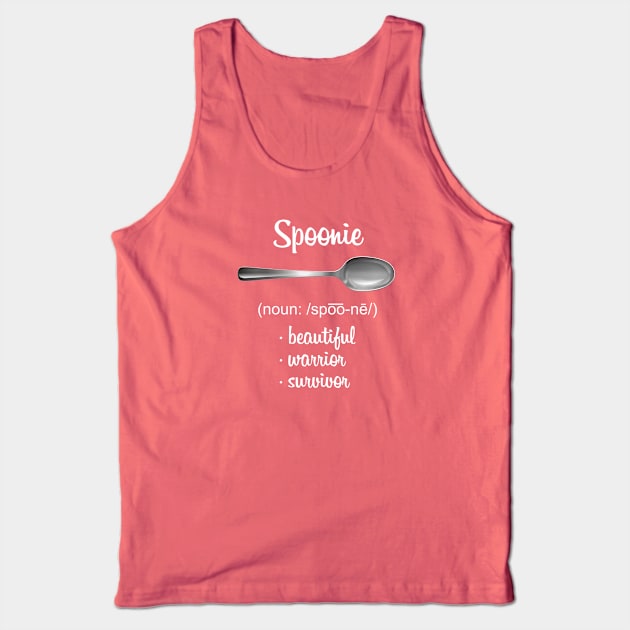 Spoonie Apparel for Chronic Illnesses Tank Top by Sonoran Design and Custom Apparel